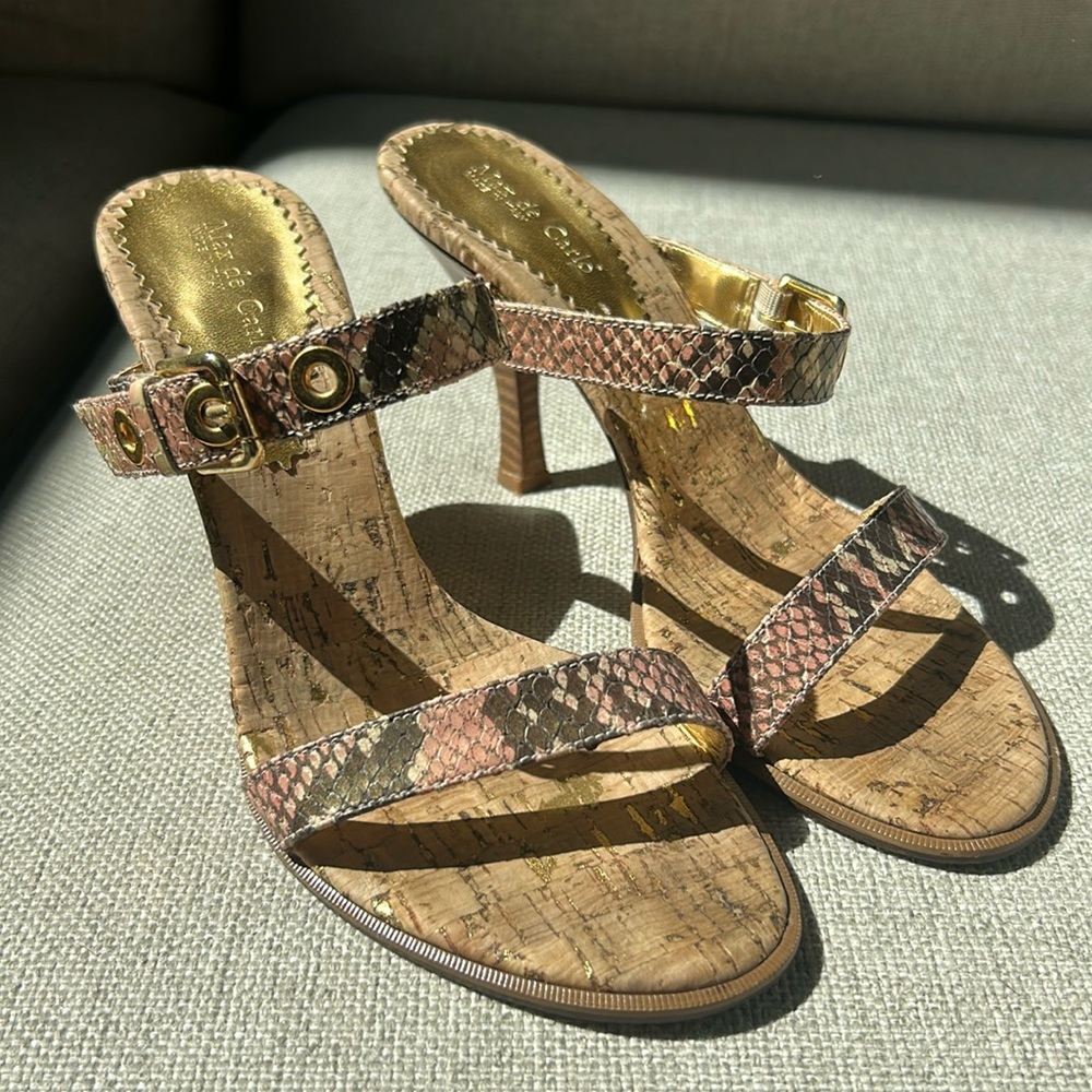 Max de Carlo heeled sandal 7B